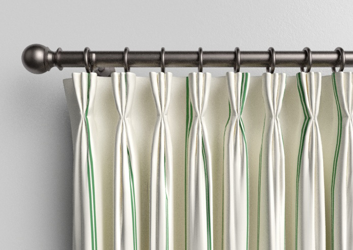The British Stripe Co. Victoria, Notting Hill No.3 - Made to Measure Curtains - Image 11